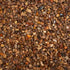 Close-up of small pebbles in various shades of brown and orange.