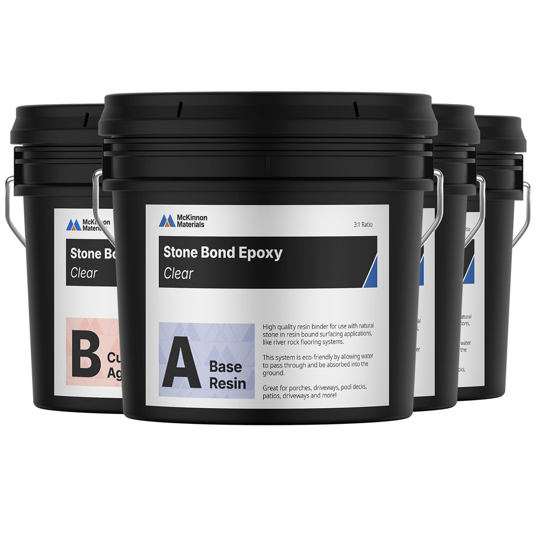 Stone Bond Epoxy Kit, Resin Bound Stone Epoxy for Gravel & Pebble Ston ...