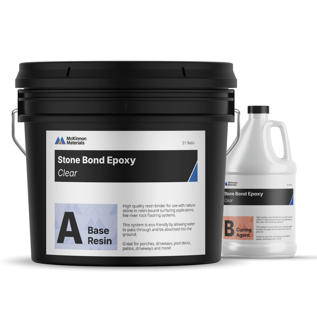 Stone Bond Epoxy Kit, Resin Bound Stone Epoxy for Gravel & Pebble Ston ...