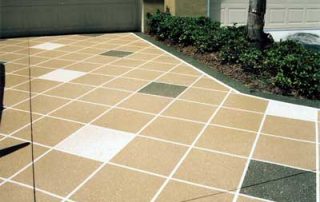 Green-white-McKrete-Overlay-Driveway