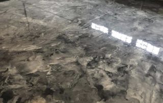 metallic epoxy floor