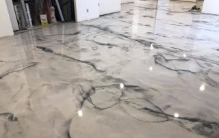 metallic epoxy flooring