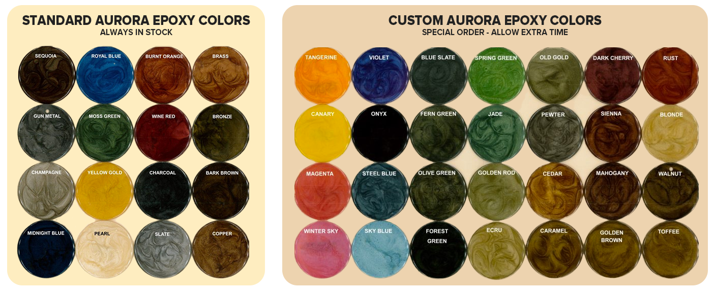 Aurora-Epoxy-Colours